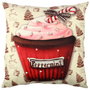 Aberto Design Cojín Multicolor 43 x 43 cm con Relleno de Silicona